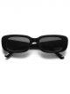 Black color rectangular shape sunglasses 