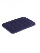  Air Solid Travel Pillow Pack of 1  (Blue)