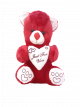 Cute Sitting Teddy Bear With Just for you Heart 