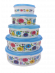 Food storage airtight  container set of 5  (Blue)