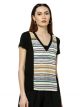 United Colors Of Benetton Printed V-Neck Top