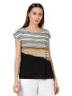 united colors of Benetton Colour block Top with Extended Sleeves