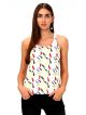 United Colors of Benetton Casual Sleeveless Printed Women Multicolor Top