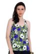 United Colors Of Benetton Casual Sleeveless Floral Print Women Multicolor Top
