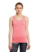 ALCIS Solid Women Square Neck Pink T-Shirt