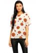 UCB Floral Print Top with Tie-Up Back