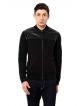 V DOT JEANS Solid Round Neck Casual Men Black Sweater