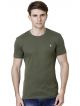 United Colors of Benetton Solid Men Round Neck Green T-Shirt