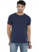 United Colors of Benetton Men Round Neck Blue T-Shirt