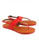 Bata Women Red Flats Sandal
