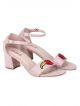 Jealous 21 Women Pink Heels Sandal