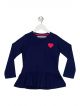 Miss & Chief Girls Casual Pure Cotton Knit Top 