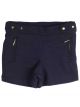 Gini & Jony Shorts Casual Solid Cotton Blend 