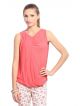 UCB Casual Sleeveless Solid Women Pink Top