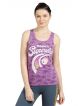 SUPERDRY Printed Women Round Neck Purple T-Shirt