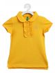 UCB Girls Polycotton Top  (Yellow, Pack of 1)