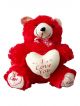 Teddy Bear with I Love You Heart (Red)