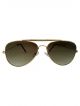UV Protection double shade Sunglasses with golden frame