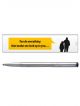 Parker Vector Stainless Steel CT with Dad Quote-7 Roller Ball Pen