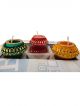 DECORATIVE MATKA CANDLE (6 PCS.)