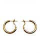 Golden Hoops 4 cm Earrings