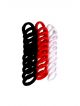 Multicolor Lining Original Rubber Hairbands - Set Of 30 Pcs.