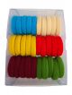 Multicolor Lining Original Rubber Hairbands - Set Of 30 Pcs.