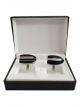 Black and Silver color Office Formal  Button Studs Cufflink FOR Men ( 1PAIR) 