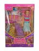 Charm Girl doll set with 3 shimmer dresses with hair band