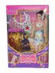 Charm Girl doll set with 3 shimmer dresses with Neckless