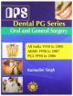 Dental PG Series (Dps) Oral and General Surgery BY KUMUDINI SINGH 