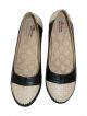 FOOTONS BELLY FOR LADIES CREAM AND BLACK
