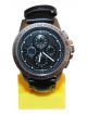 Custom Black Strap sports wrist Watch with Black dial case for Men