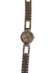 HMT Watch for Women with Golden and Silver Stainless Steel Chain 