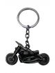 Royal Enfield Cruiser Bike Metal Keychain With Rotating Wheels and Movable Handlebar|Golden Color Key Chain
