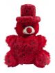 Stuffed Soft toy cute cap teddy bear with heart  (Red)