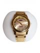HMT Men Golden color Wrist Watch with Golden dial case