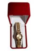 HMT wrist watch for women with golden dial case
