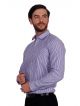 EX By Excalibur  Striped Formal Shirt for Men 