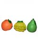 Pack of 3 Made Of Rubber Squeezable Bath Toys For Babies With Chu Chu Sound