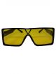 Unisex  Rectangular Sunglasses