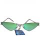 Unisex Cat-eye dual shade Sunglasses (Green)