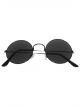 Round shape  sunglasses with Black color frame
