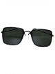 Rectangular sunglasses with Black color frame