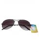 Aviator dual shade sunglasses with Metallic frame