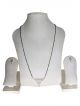 Diamond look Stone beaded Mangalsutra with earrings 