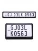 Unbreakable number plate frame For Bike Number Plate 