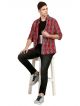 FLYING MACHINE MEN LOWRISE WASHED DENIM BLACK JEANS