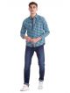 FLYING MACHINE MEN LOWRISE WASHED DENIM JEANS