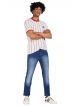 FLYING MACHINE MEN  MIDRISE WASHED DENIM JEANS